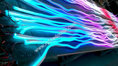 China programmieren Sie das kontrollierbares digitales geführte wasserdichte Streifenlicht IP67 rgb Neon fournisseur